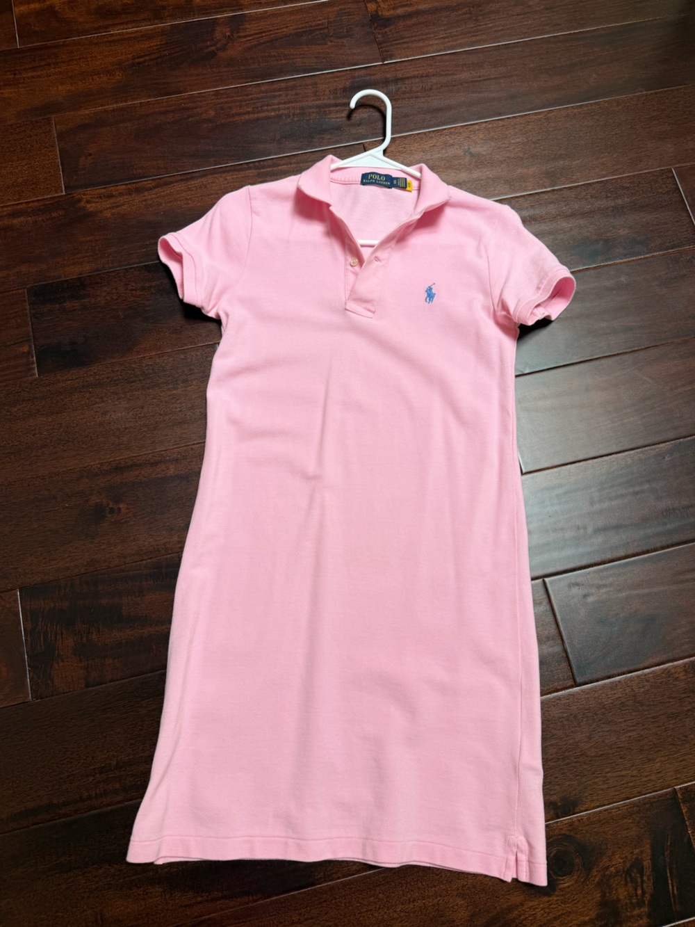 Polo by Ralph Lauren Pink Polo Midi mini casual dress XS
